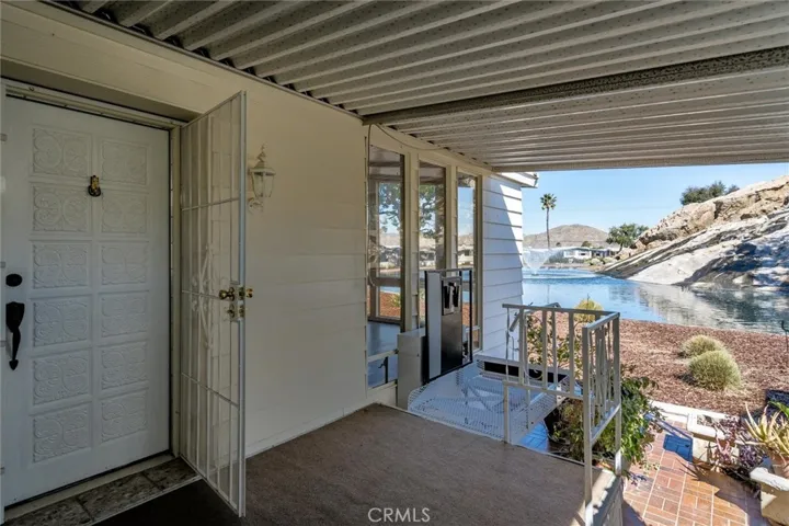 FRONT PORCH FACING SOUTH