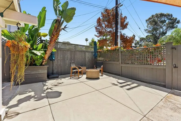 Large patio space, perfect for entertaining.
