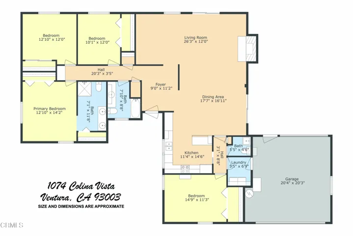 1074 Colina Vista, Ventura, California 93003