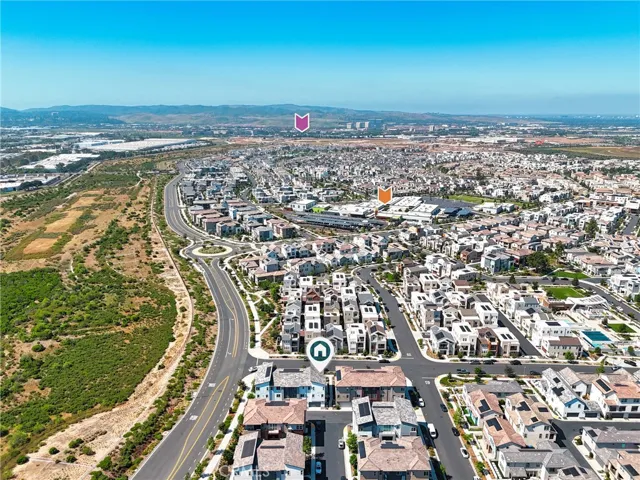 Arrows: Orange - Solis Park Elementary School
Purple - Irvine Spectrum Center / 5 freeway