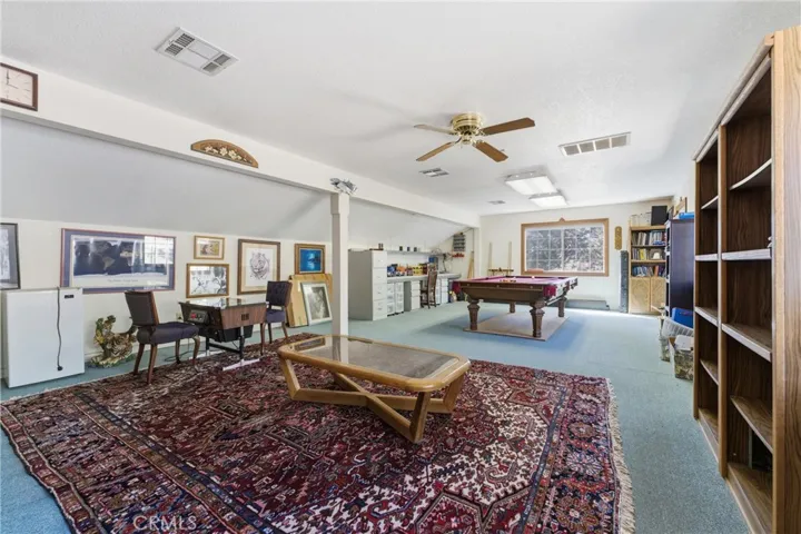 Media room/bonus room above the workshop