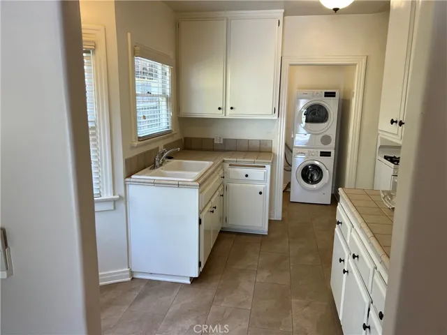 Kitchen into Laundry Room