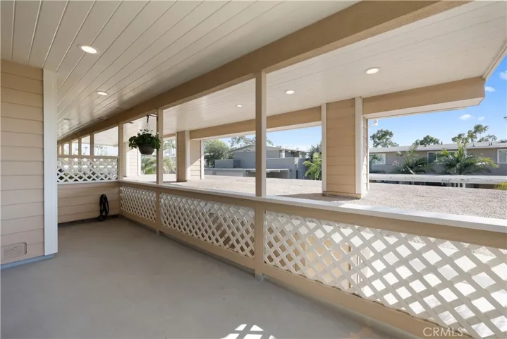 Back patio