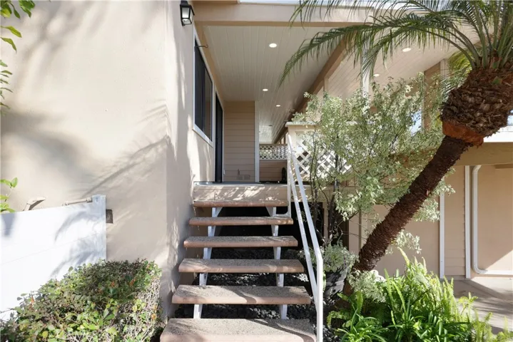 Stairs to entrance