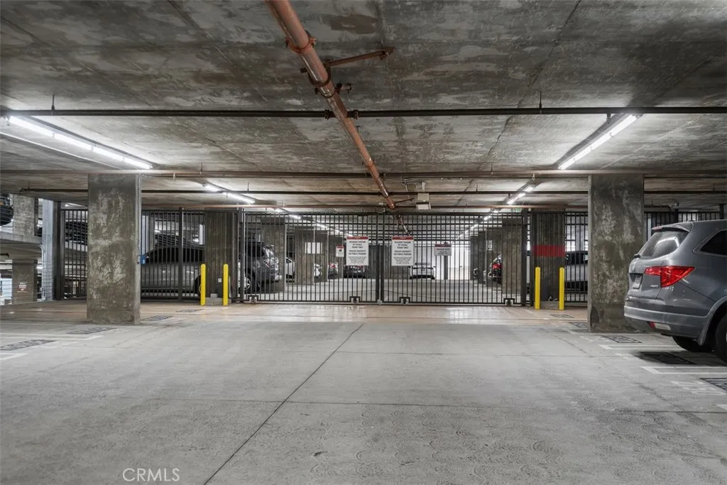 Gated parking garage