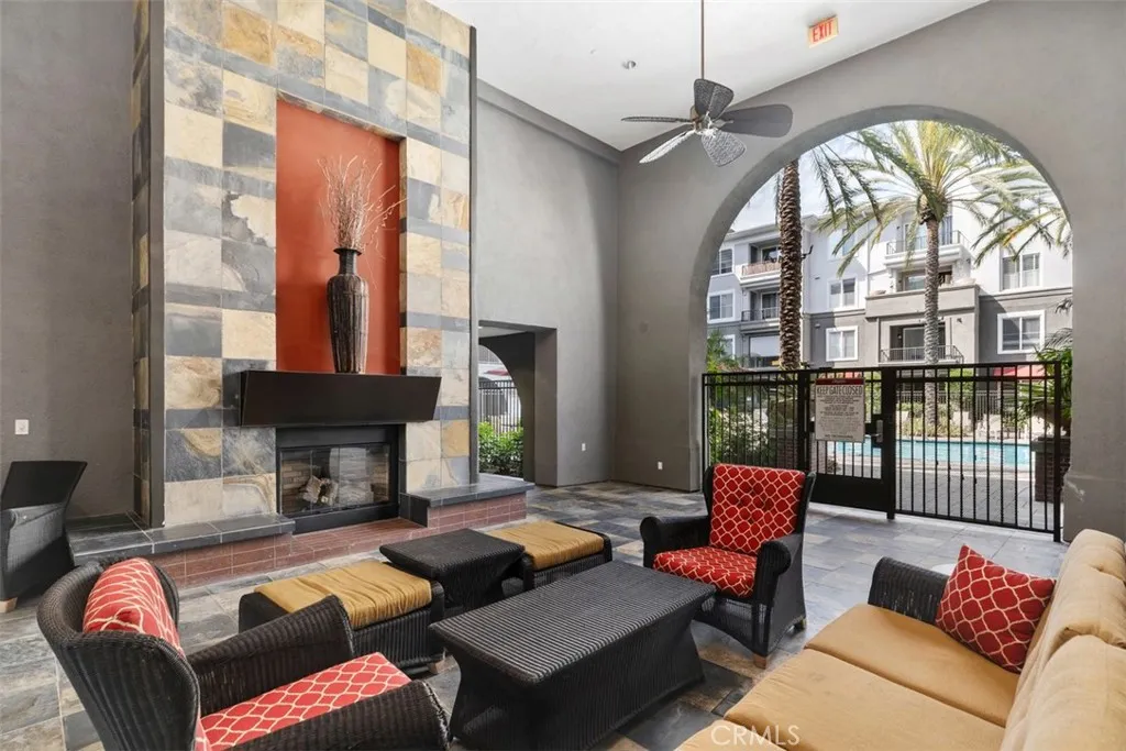 Clubhouse gathering area