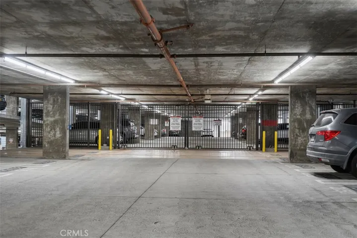 Gated parking garage