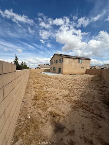 Backyard view