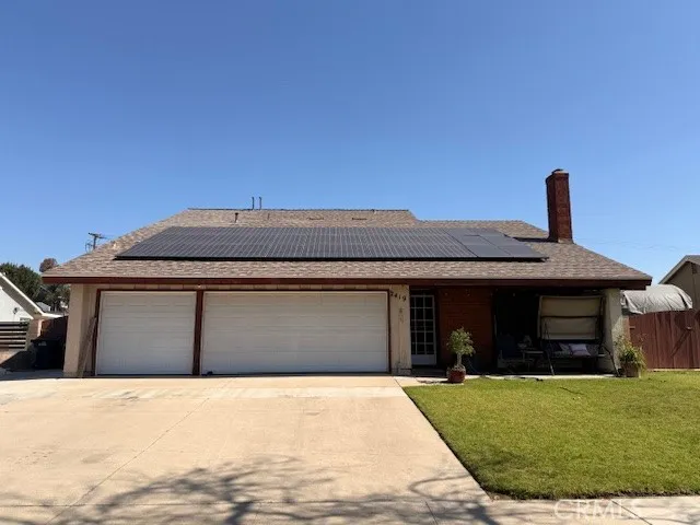 Front - Solar System Owner & Paid For