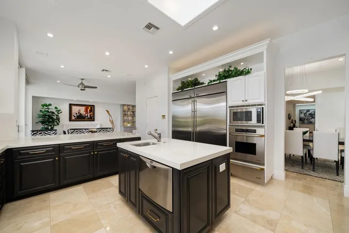 Elegant updated kitchen