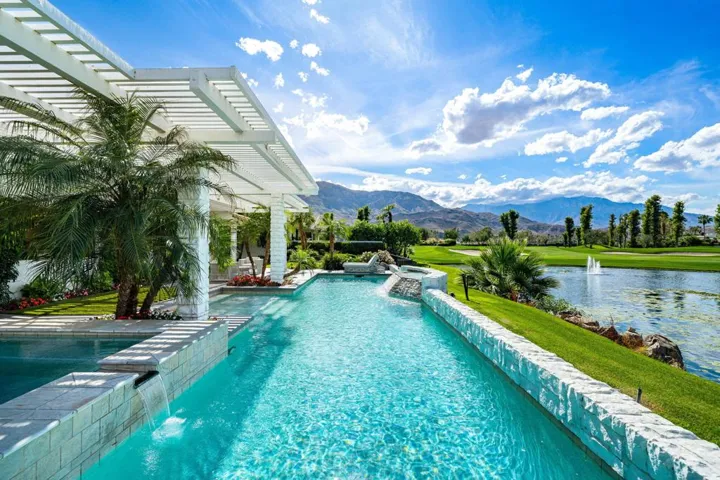 Incredible pool views looking west