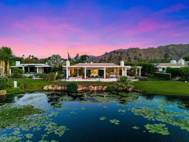 Home at twilight