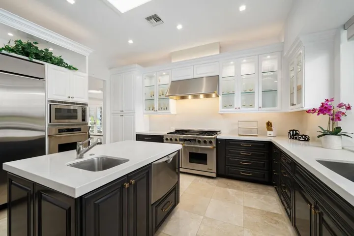 Elegant updated kitchen