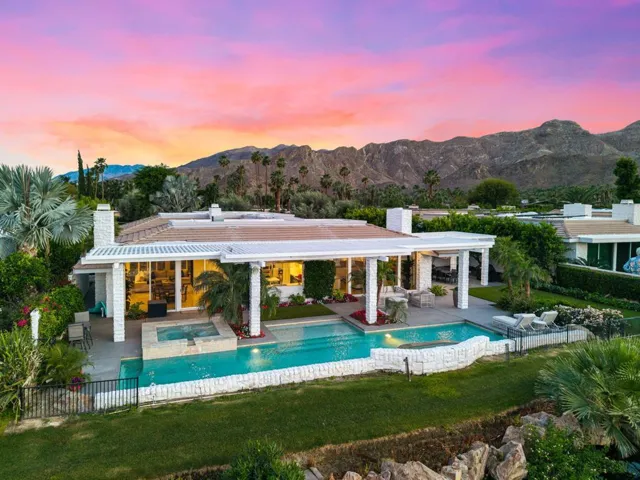 Home at twilight