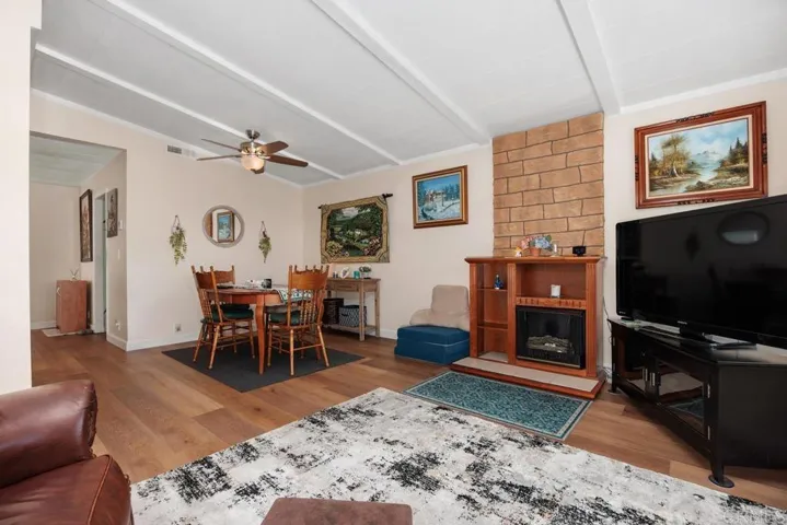 Living Room to Dining area