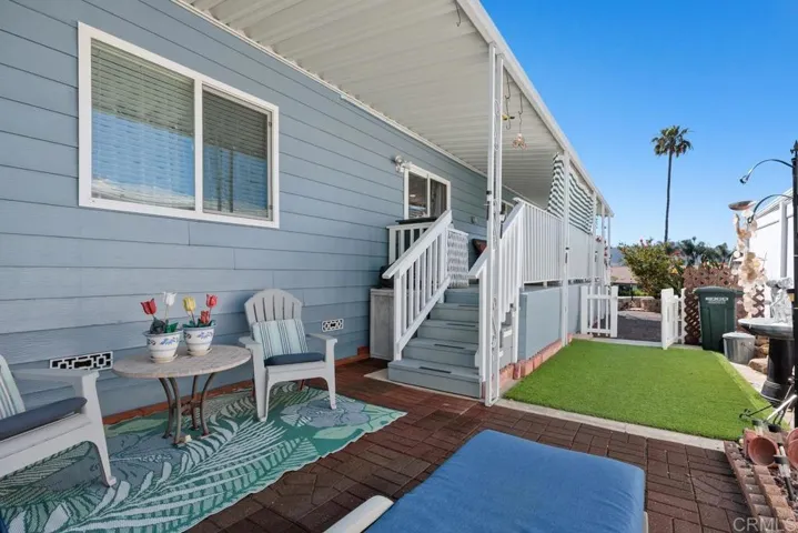 Extended Patio Area