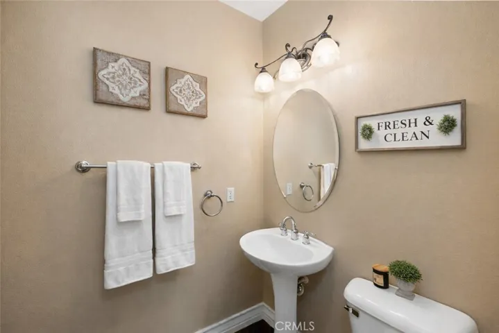 Downstairs half bath