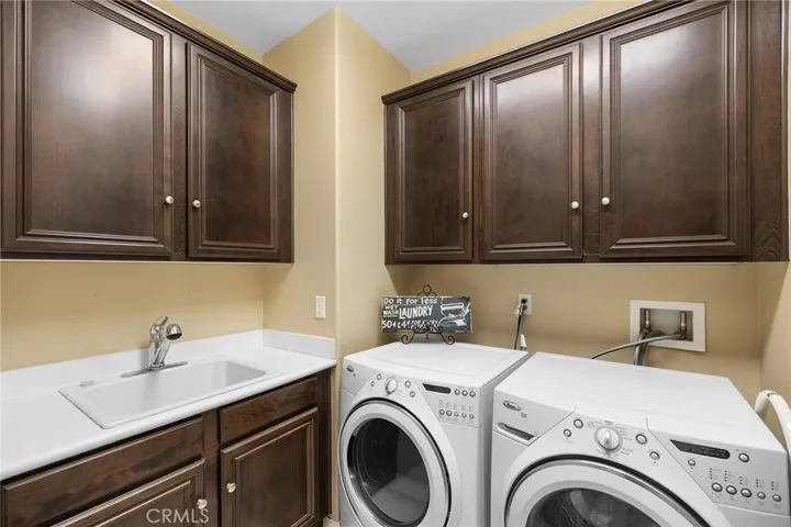 upstairs laundry room