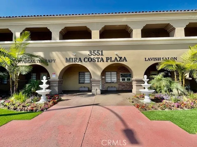 Front of complex