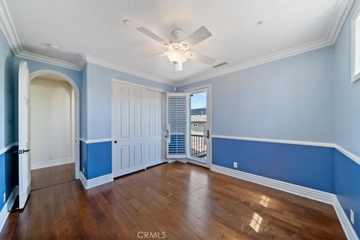 Bedroom number 3 has a community view with an option to built a deck balcony.