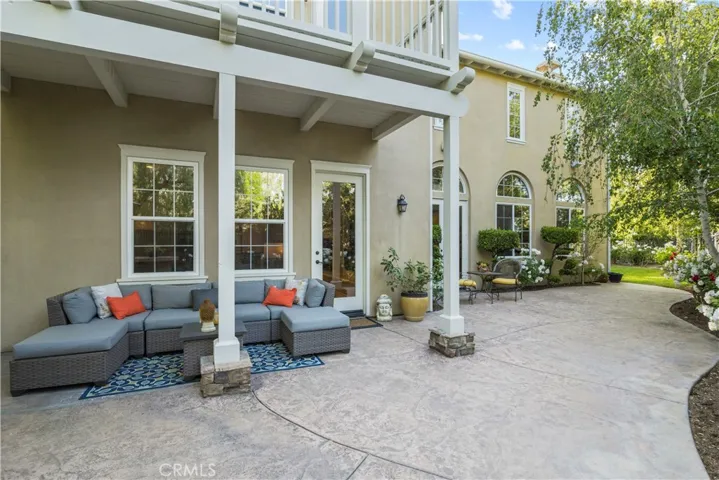 Back yard patio