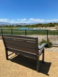 Park Bench - Rear Facing