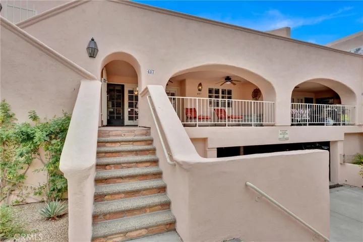 Stairs to front door