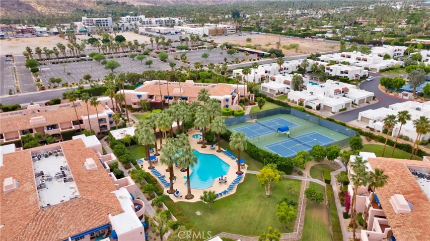 Main Pool and Tennis Courts