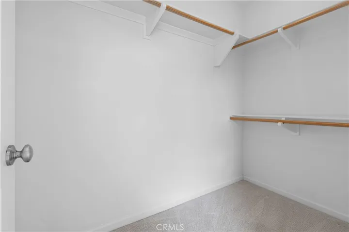 Walk-in Closet in Master Bedroom