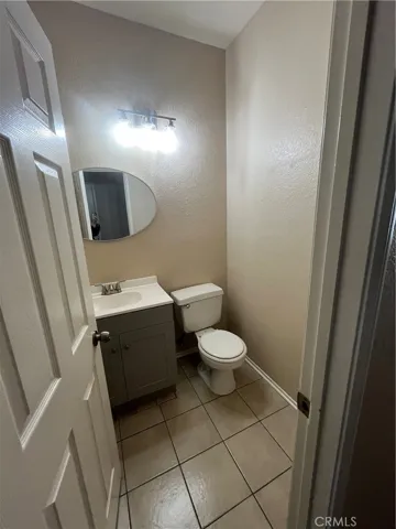 Guest bathroom with new vanity.