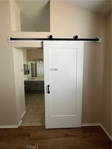 Master bathroom.