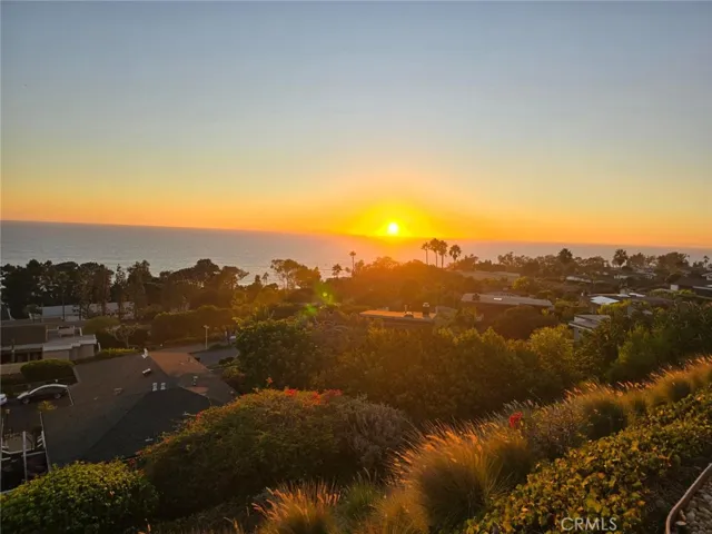 Sunset view overlooking the neighborhood.