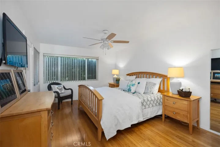 Spacious master bedroom