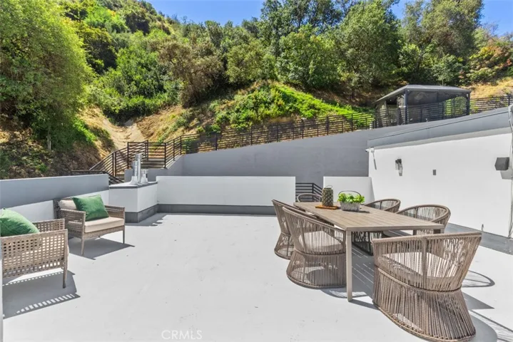 upper viewing rooftop deck.