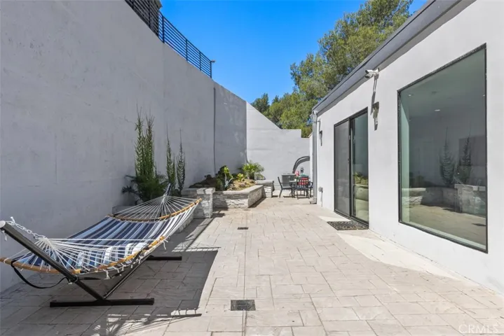 outdoor terrace.