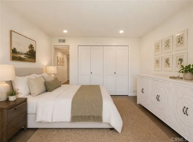 Virtual Rendering of Den Converted to Bedroom
