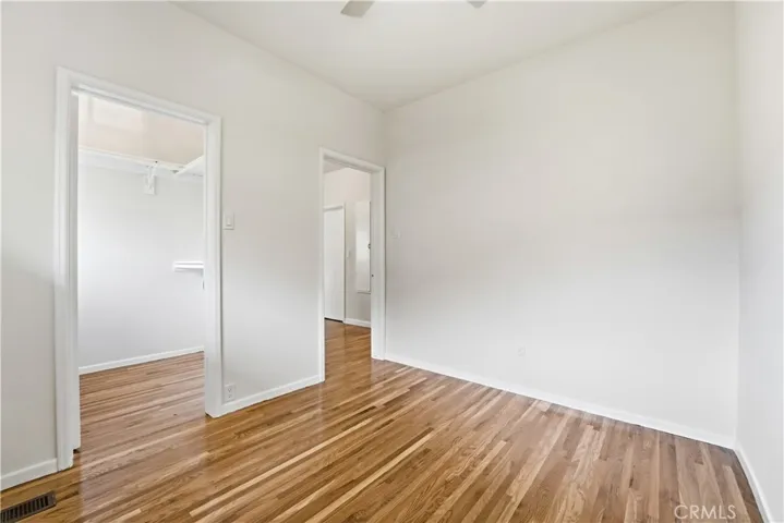 2nd bedroom on south side has a walk-in closet.