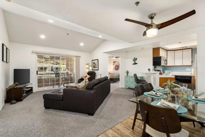 Open Floor Plan Vaulted Ceilings