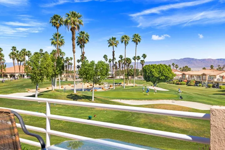 Lake, fairway and mountain views