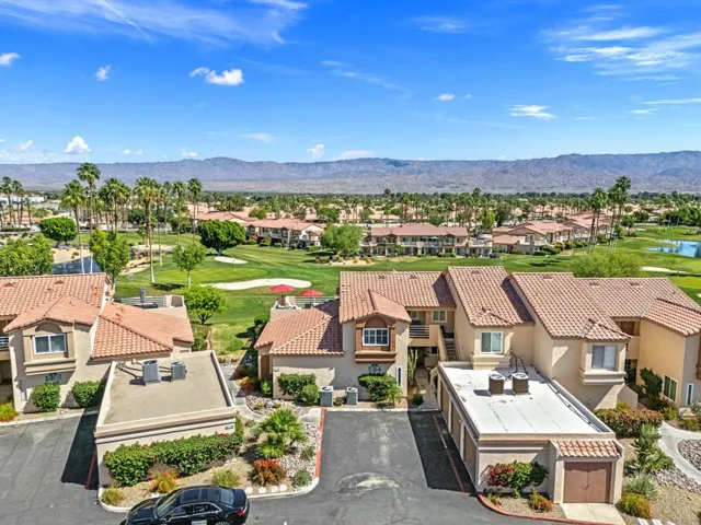 Lake, fairway and mountain views