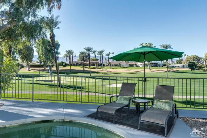 Panoramic fairway views