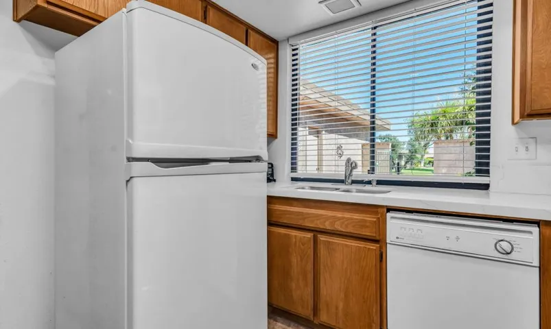 Kitchen out to front courtyard