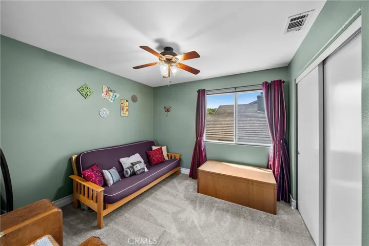 Upstairs Bedroom #2 with New Carpet