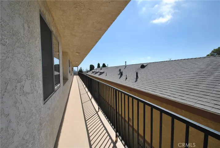 Upper level walkway