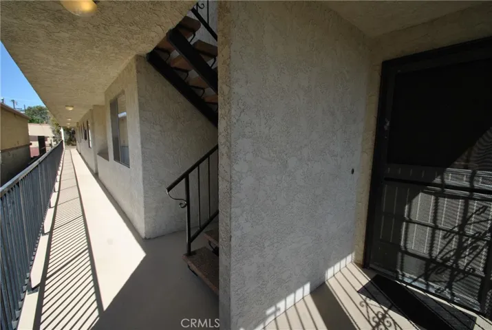 Lower level walkway