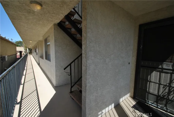 Lower level walkway