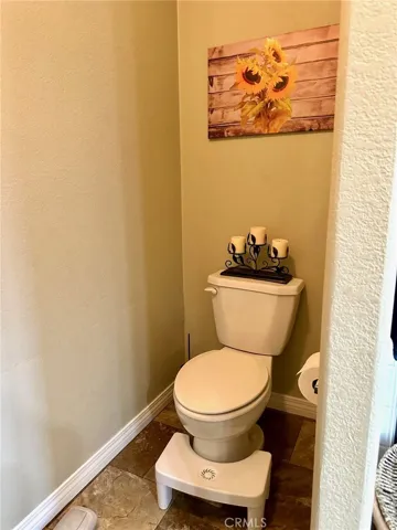 Primary bath toilet closet