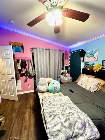 Large secondary bedroom with walk in closet