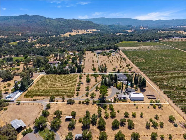 Ranch aerial view