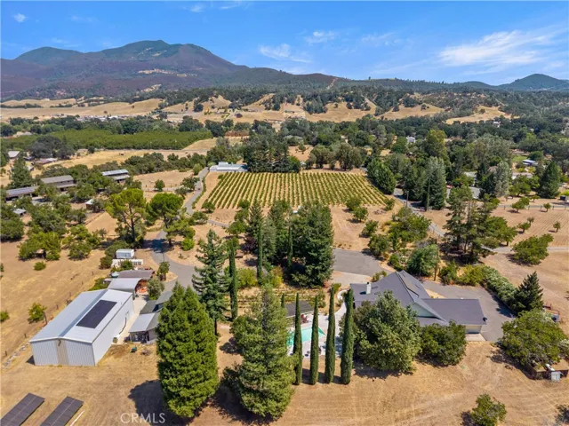 Ranch aerial view